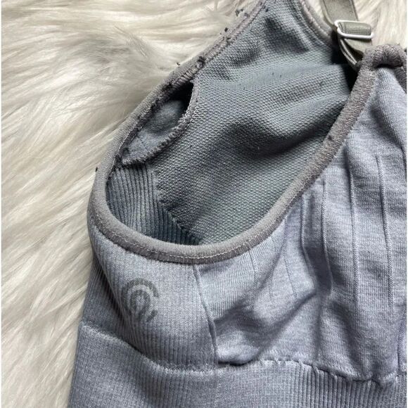 Champion Athletic Sports Bra Light Grey Size Small - Picture 4 of 5